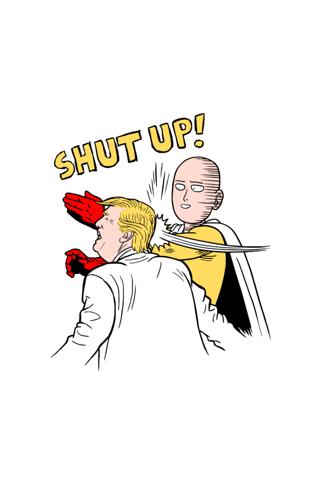 Saitama Slap One Punch Man Premium Anime Men's Tee