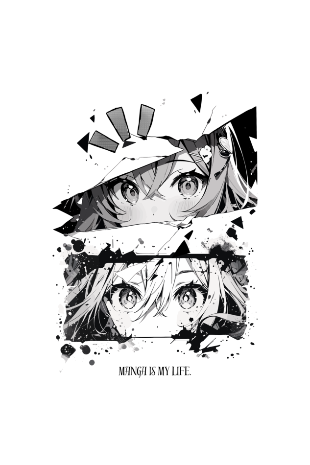 Manga is My Life: Premium Unisex Oversized Tee