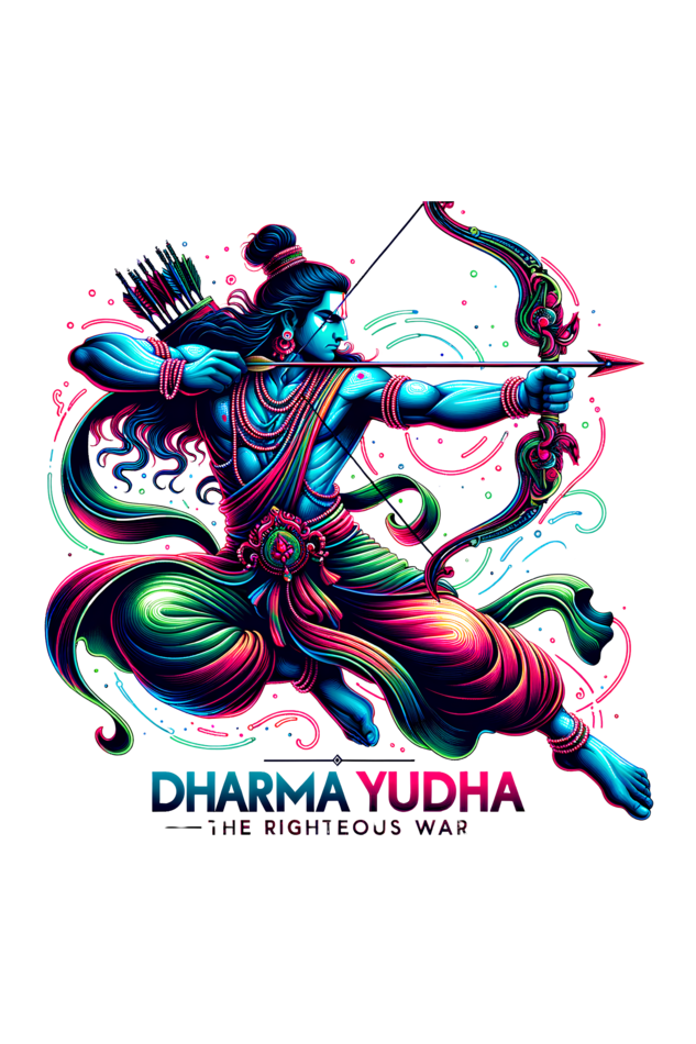Lord Ram: Dharma Yudha Classic Premium Men's Tee