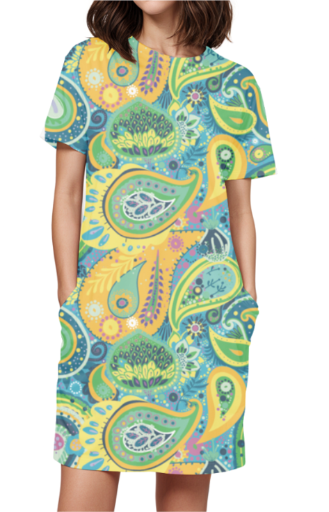 Eternal Grace: Women’s Premium T-Shirt Dress