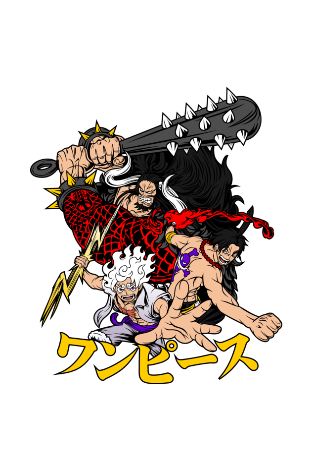 Gear Up with Luffy: Acid Washed Superior Unisex Oversized Tee