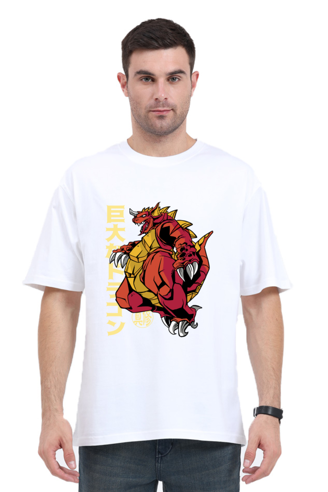 Unleash Your Inner Kaiju: Premium Unisex Oversized Tee