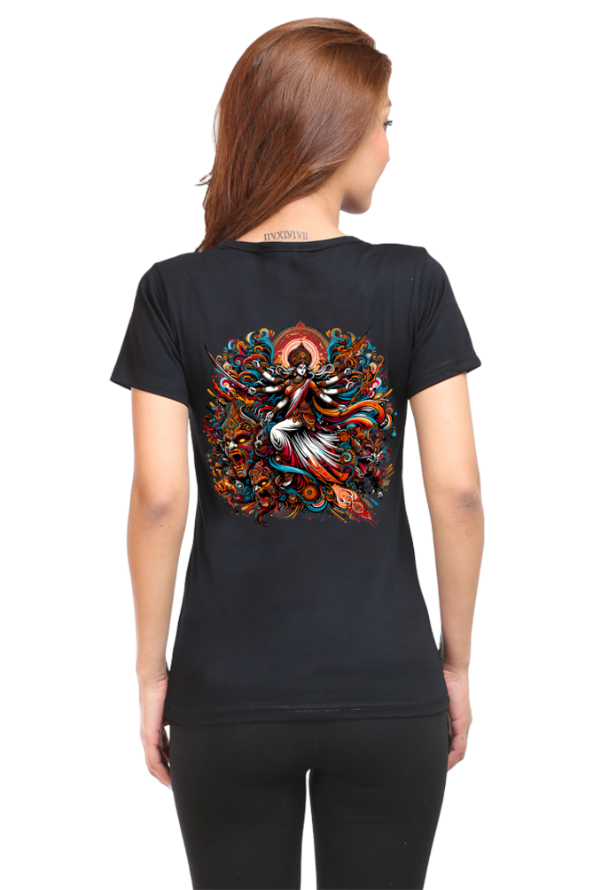 Durga's Conquest Women's Premium Tee