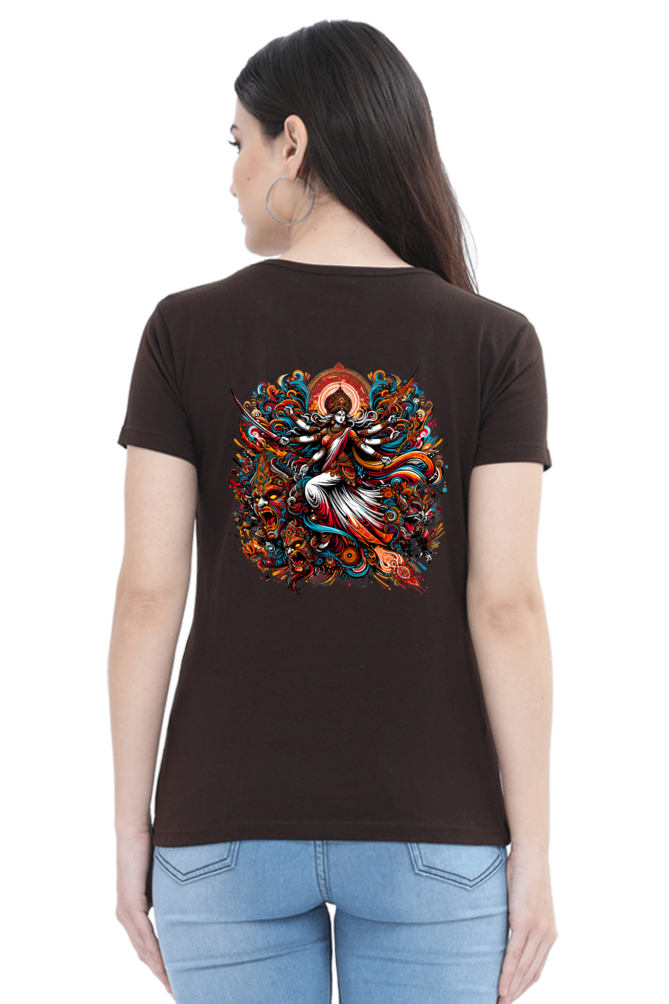 Durga's Conquest Women's Premium Tee