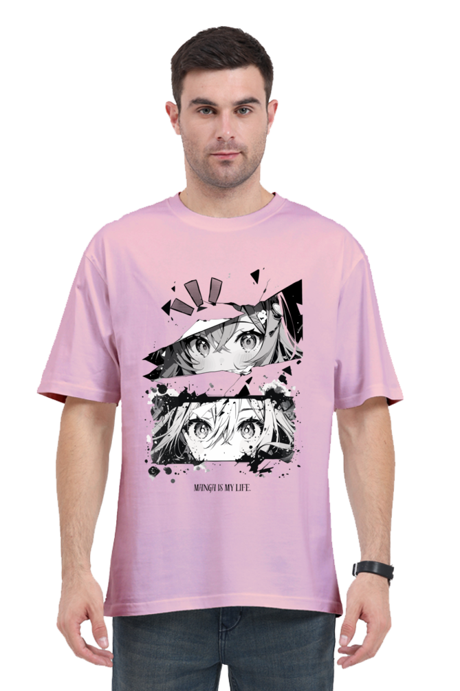 Manga is My Life: Premium Unisex Oversized Tee