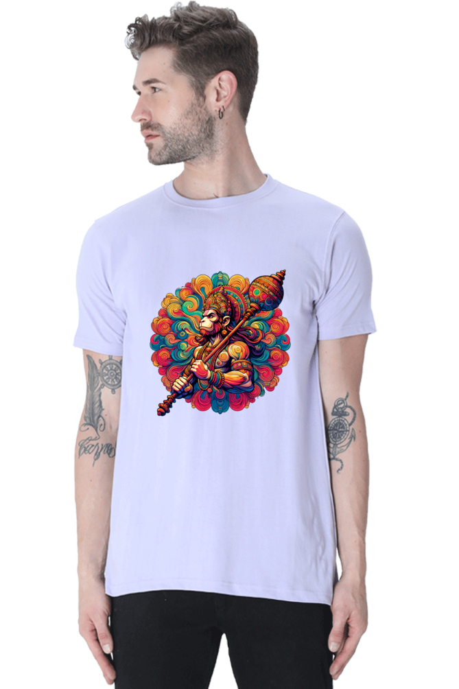 Lord Hanuman: Epic Divine Vibes Premium Men's Tee