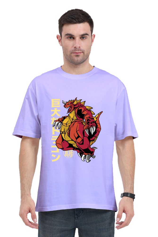 Unleash Your Inner Kaiju: Premium Unisex Oversized Tee