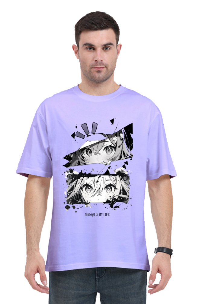 Manga is My Life: Premium Unisex Oversized Tee