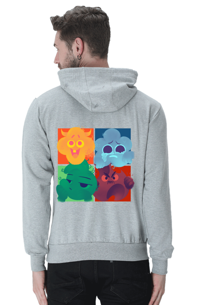 I Have 4 Moods: Men's Premium Hooded Sweatshirt