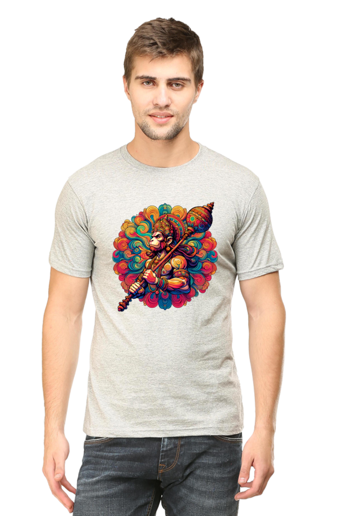 Lord Hanuman: Epic Divine Vibes Premium Men's Tee