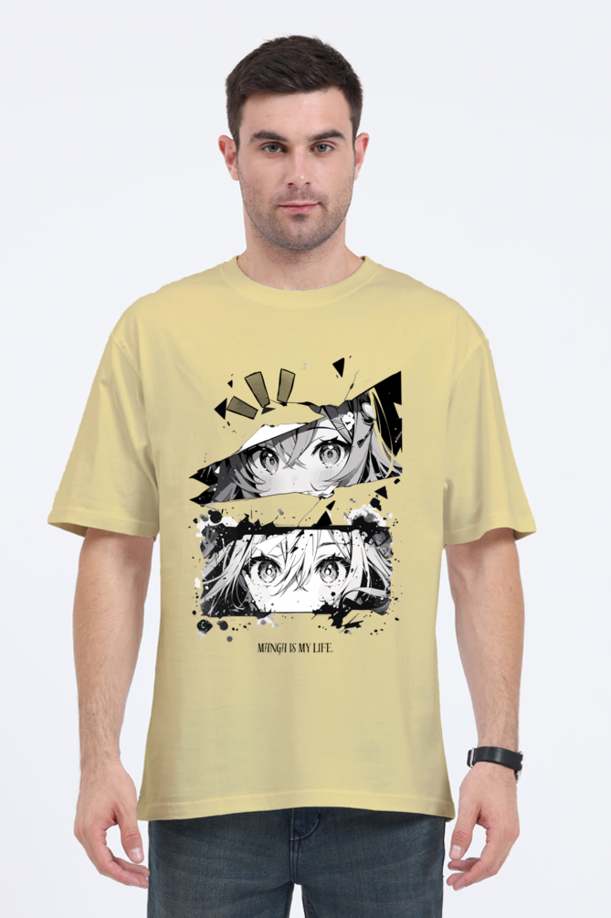 Manga is My Life: Premium Unisex Oversized Tee