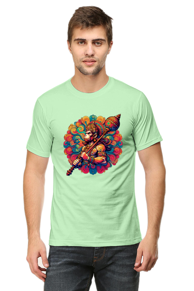 Lord Hanuman: Epic Divine Vibes Premium Men's Tee
