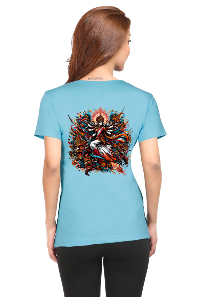 Durga's Conquest Women's Premium Tee