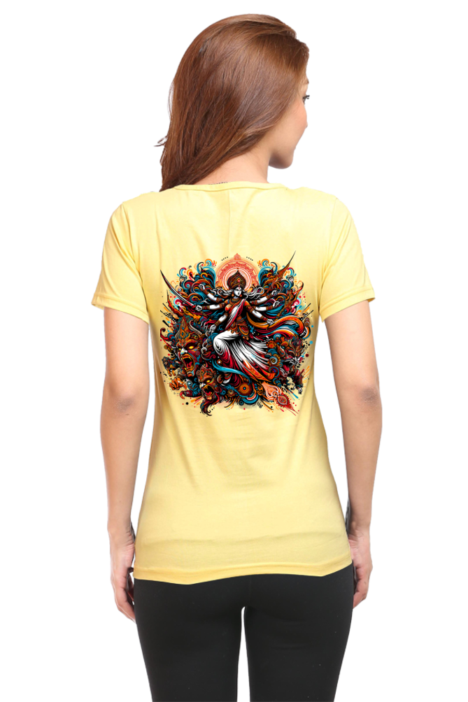 Durga's Conquest Women's Premium Tee