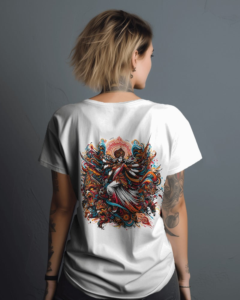 Durga's Conquest Women's Premium Tee
