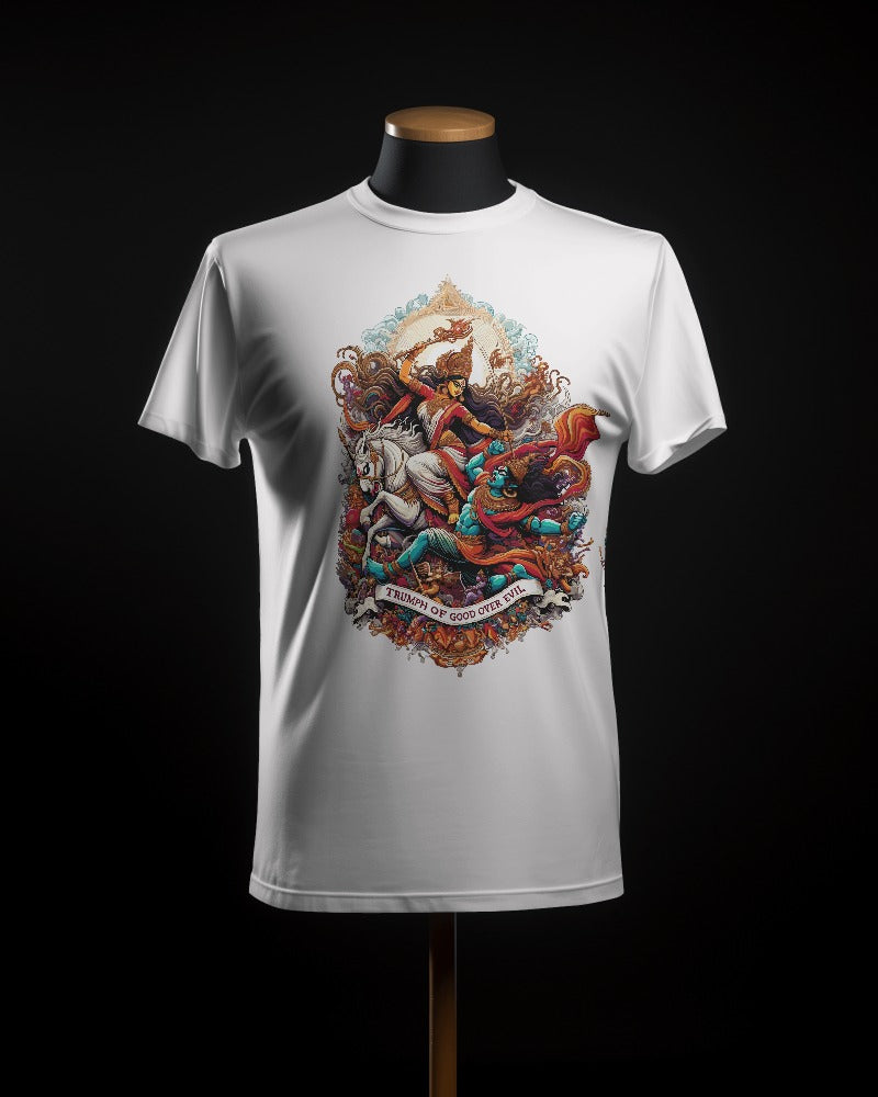 Divine Durga Women’s Premium T-Shirt Dress