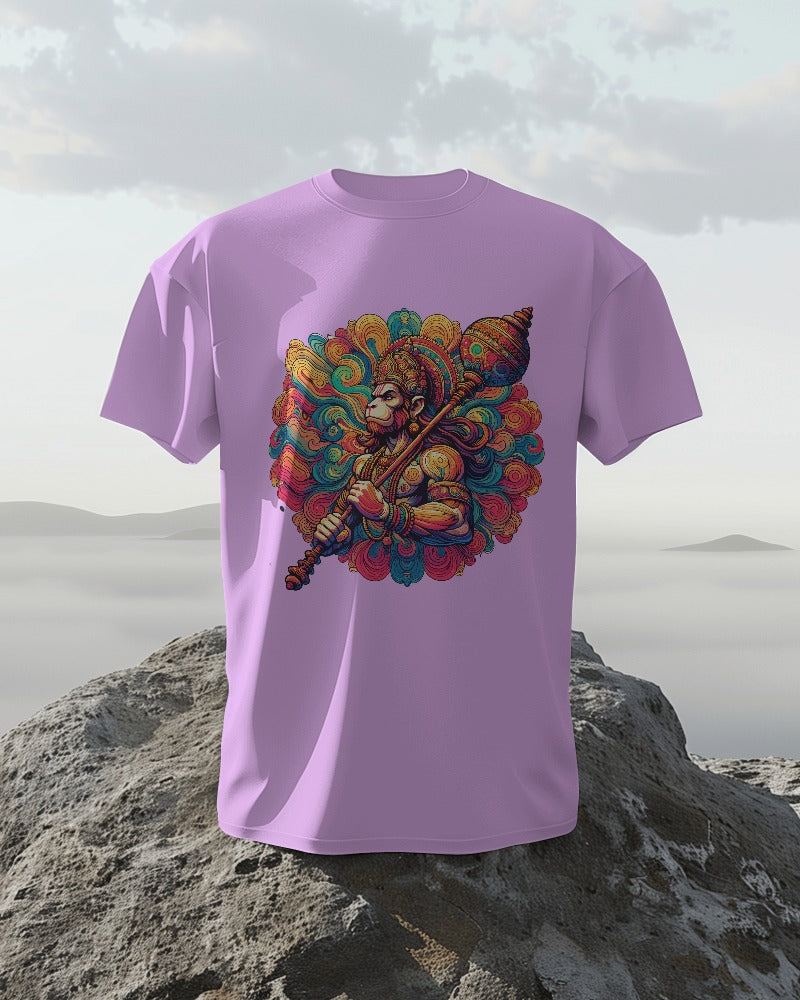 Lord Hanuman: Epic Divine Vibes Premium Men's Tee