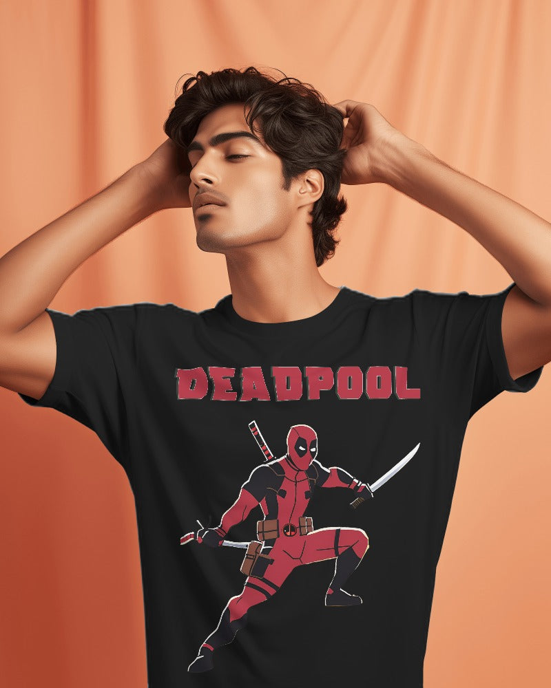 Embrace the Chaos: Deadpool Men's Premium Tee