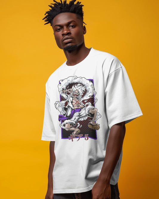 Gear 5 Luffy Premium Unisex Oversized Tee