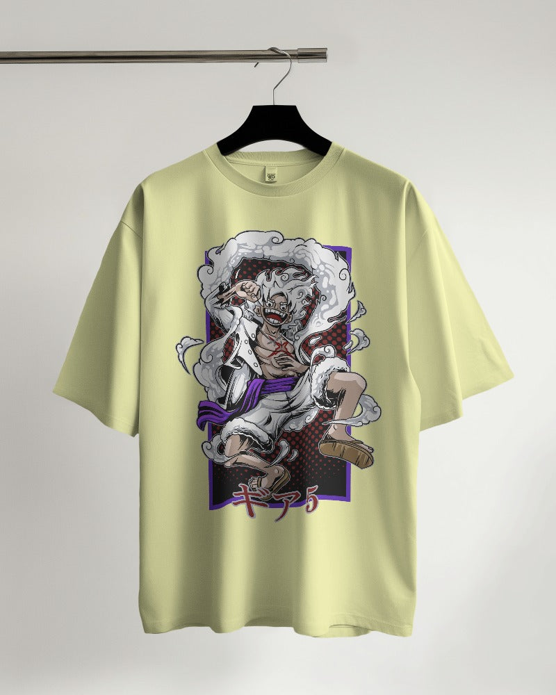 Gear 5 Luffy Premium Unisex Oversized Tee