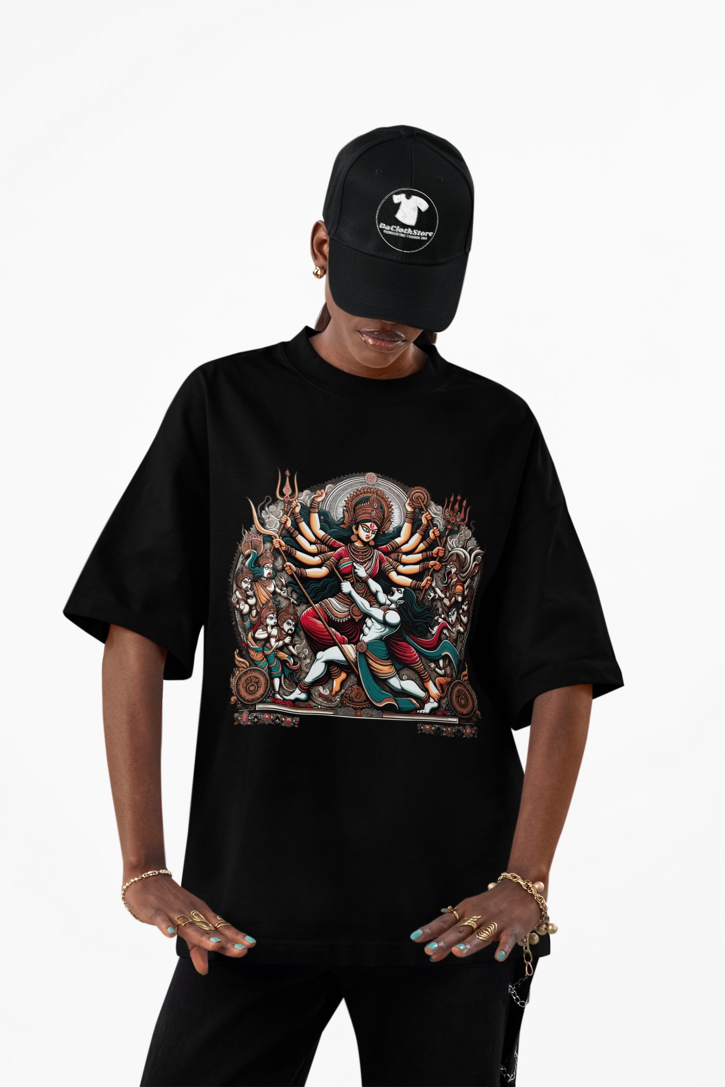 Durga Shakti Superior Unisex Oversized Tee